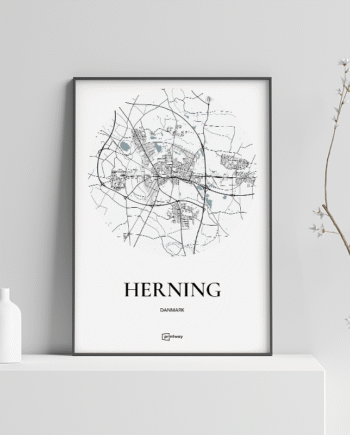 Herning Plakaten Hvid