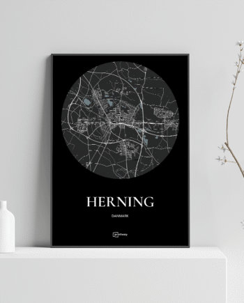 Herning Plakaten Sort