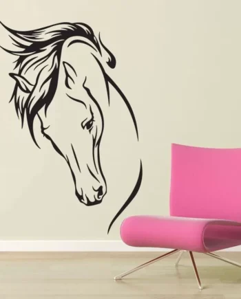 Hest   Wallsticker