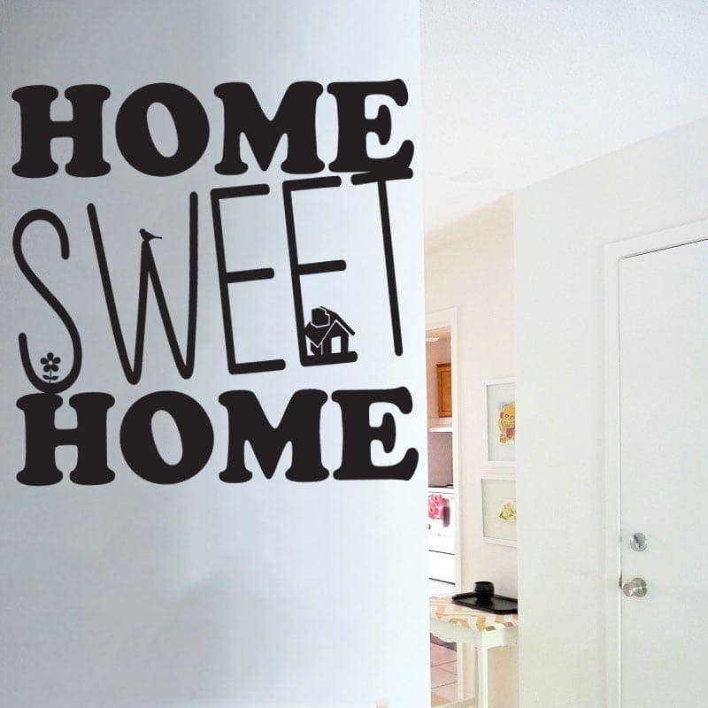 Home   Sweet   Home   Wallsticker