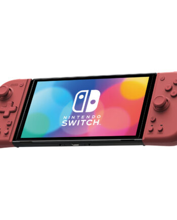 Hori   Split   Pad   Compact   Apricot   Red   Controller   Geekd   Dk