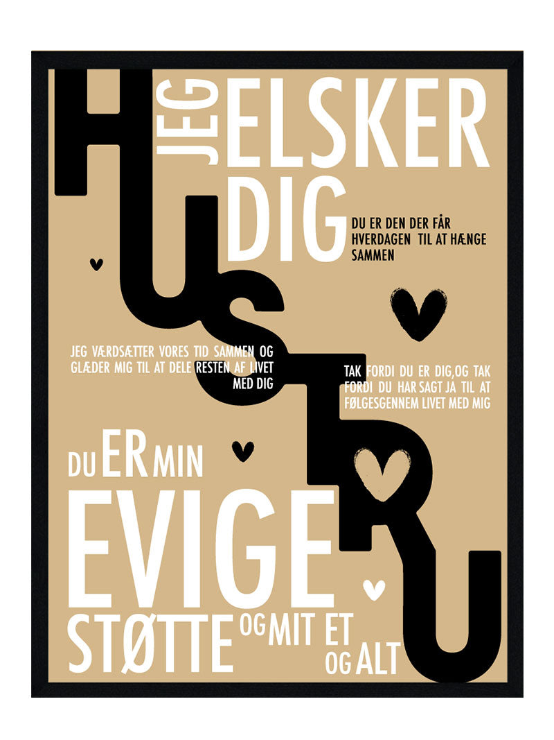 Hustru   Plakat   Personlig   Plakat