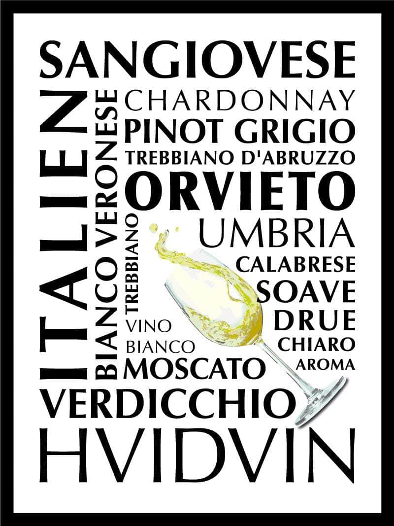 Hvidvin   Plakat   Italien