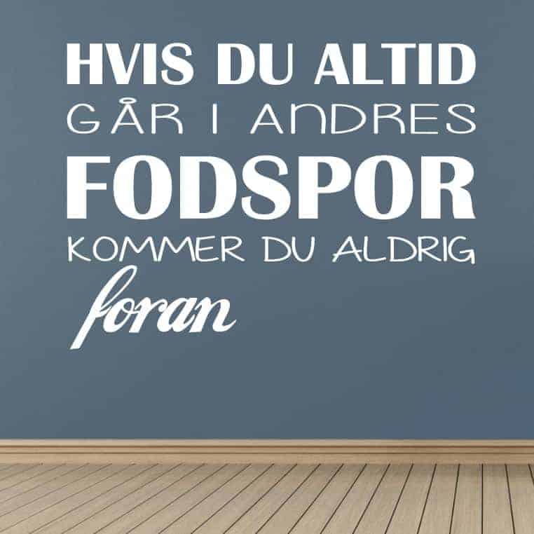 Hvis Du Altid Wallsticker