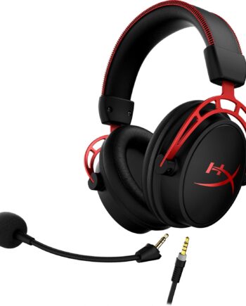 Hyperx   Cloud   Alpha   Kabling   Headset   Sort   Rød   Geekd   Dk
