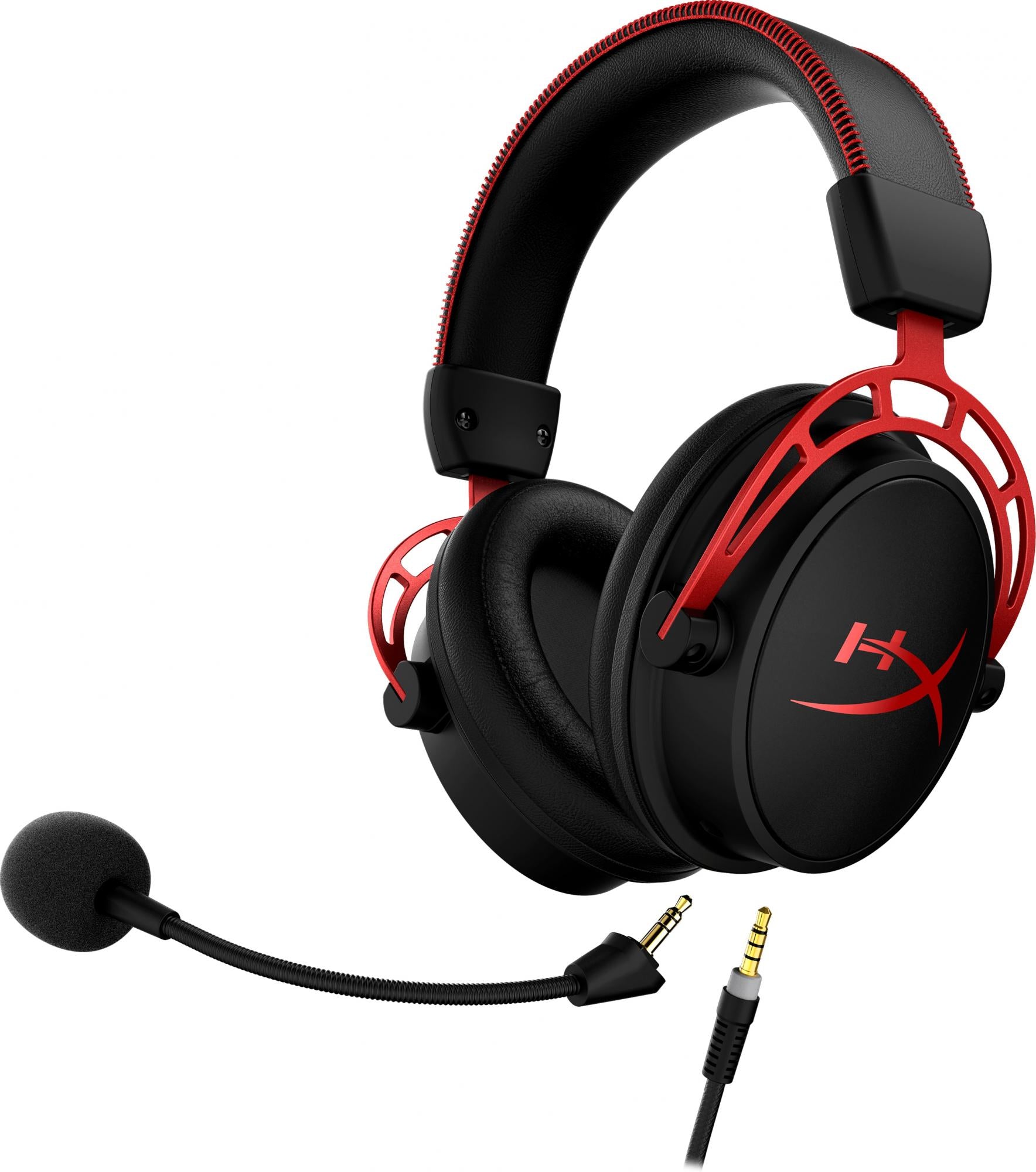 Hyperx   Cloud   Alpha   Kabling   Headset   Sort   Rød   Geekd   Dk
