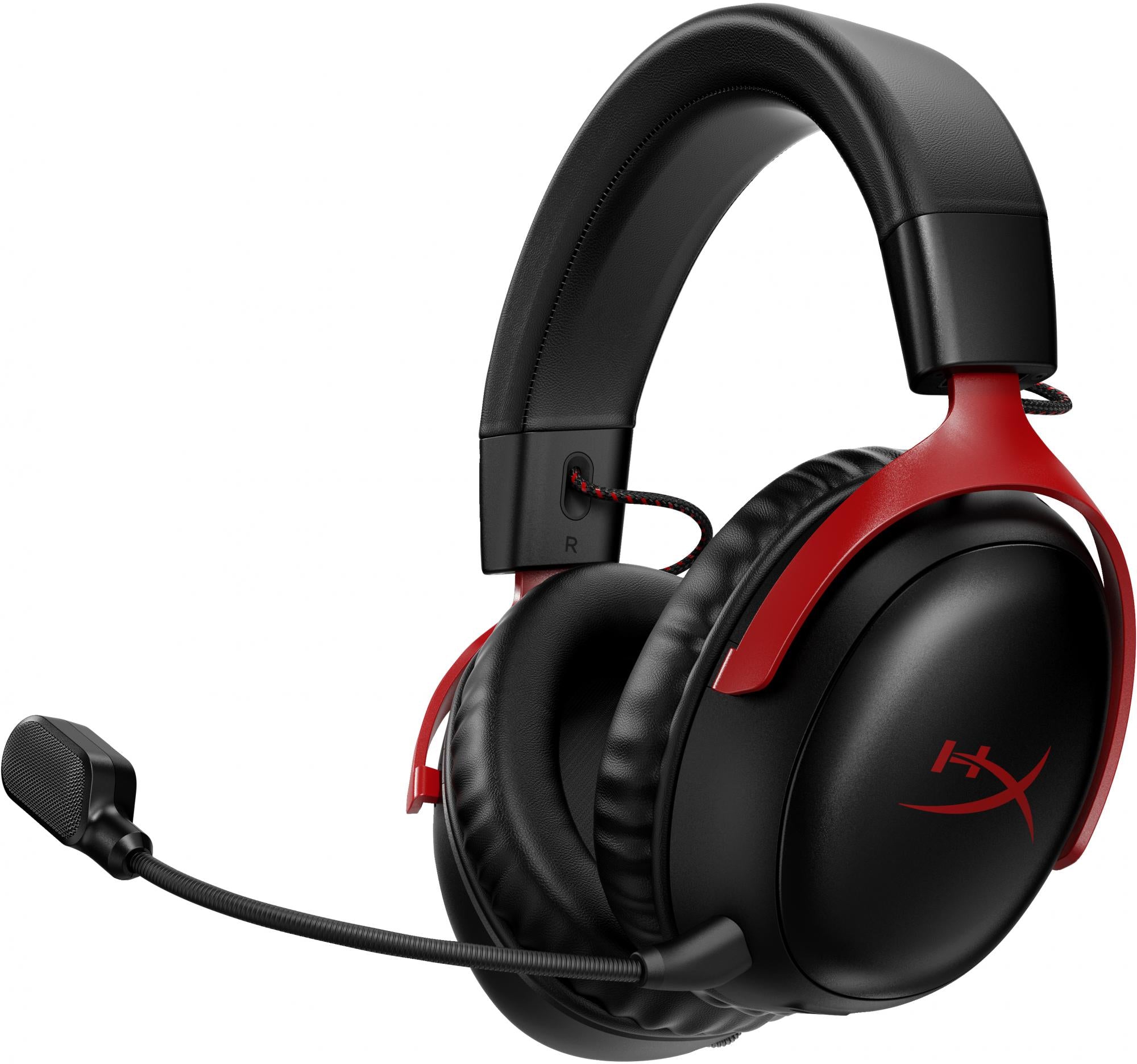 Hyperx   Cloud   Iii   Trådløs   Headset   Sort   Rød   Geekd   Dk