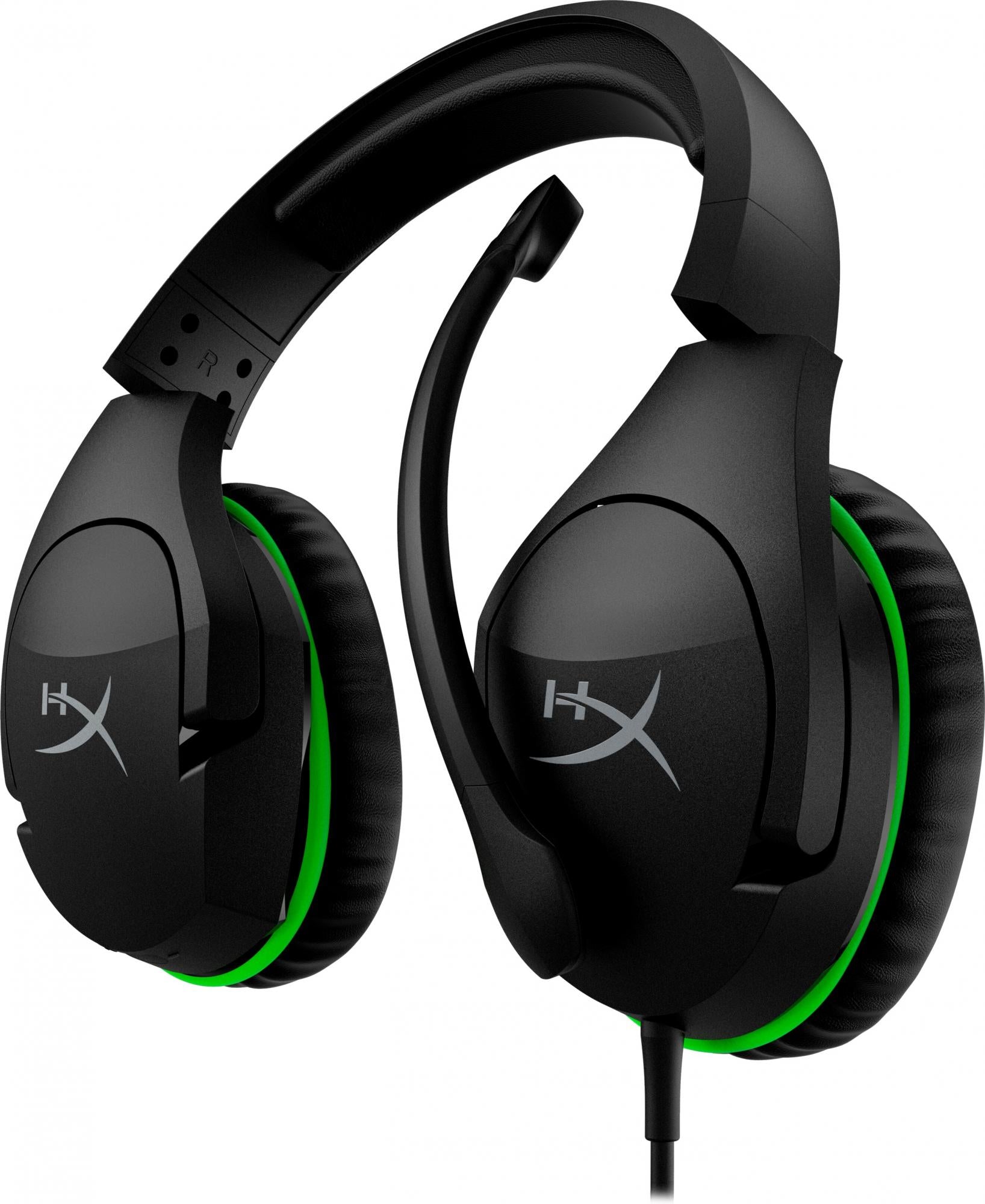 Hyperx   Cloud   Stinger   Kabling   Headset   Sort   Grøn   Geekd   Dk