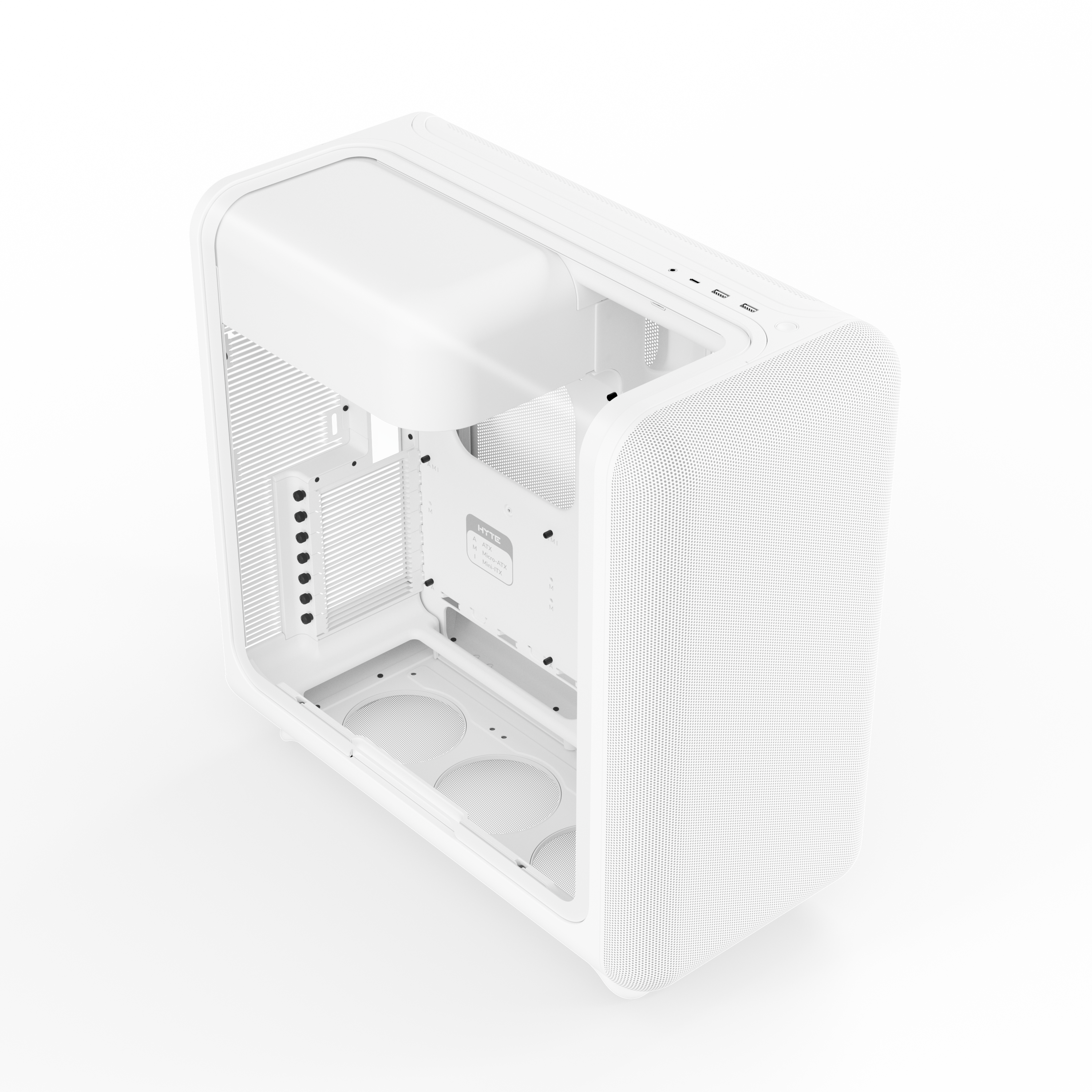 Hyte   X50   Midi - Tower     Snow   White   Kabinet   Geekd   Dk