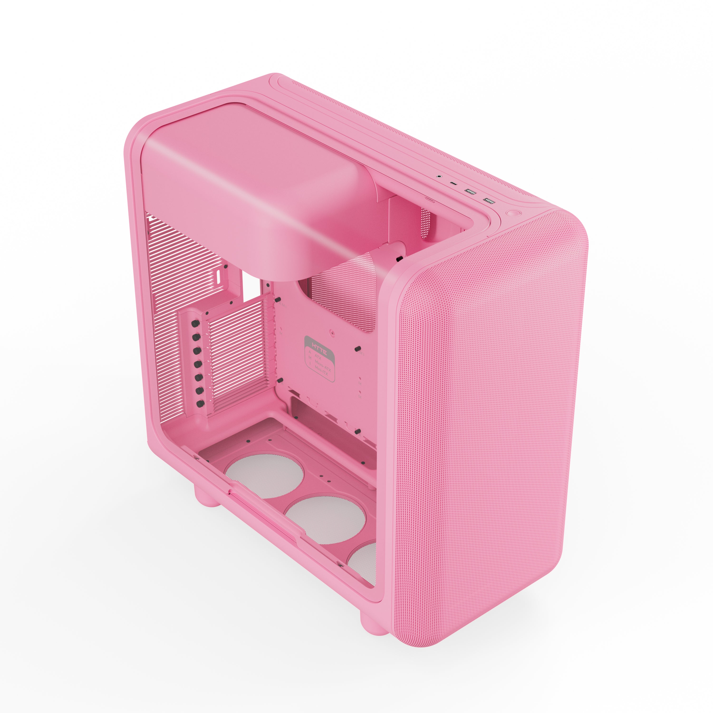 Hyte   X50   Midi - Tower     Strawberry   Milk     Pink   Kabinet   Geekd   Dk