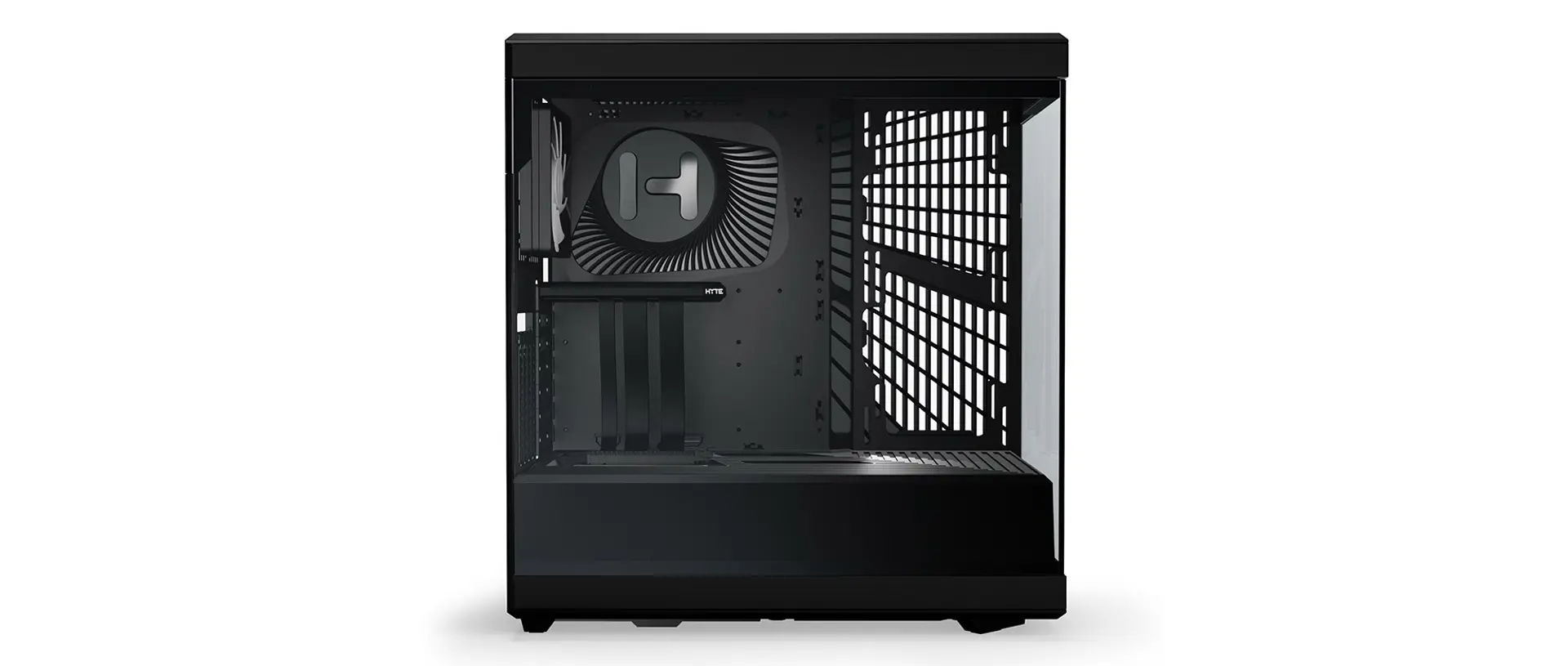 Hyte   Y40   Black   Miditower   Panoramic   Glass   Veil    Included   Pcie           Riser   Cable        Included   Fans   Kabinet   Geekd   Dk