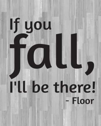 If   You   Fall    I   Ll   Be   There   Wallsticker