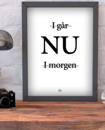 Igår    Nu    I   Morgen - Plakat   21   X   29        A4    Kr    199  -