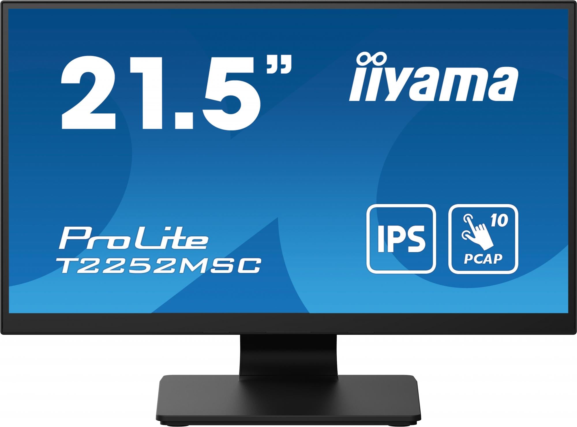 Iiyama   Prolite   T2252msc - B2   22   1920   X   1080    Full   Hd    Hdmi   Displayport   60hz   Skærm   Geekd   Dk