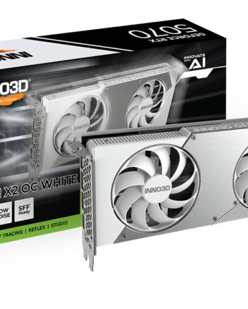 Inno3d   Geforce   Rtx   5070   Twin   X2   Oc   White   12gb   Gddr7   Ram   Grafikkort   Geekd   Dk