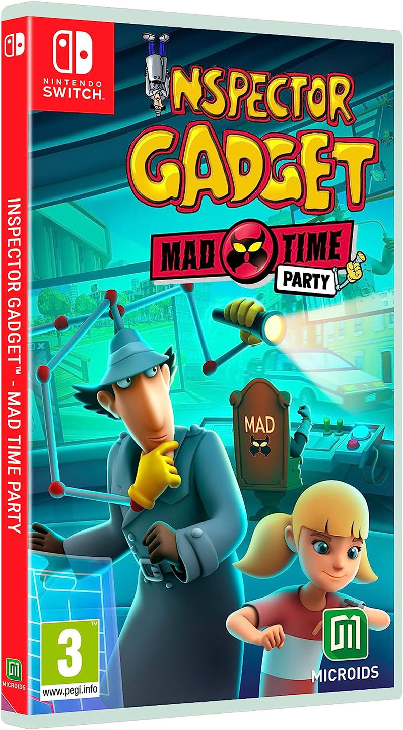 Inspector   Gadget :  Mad   Time   Party    Kode   I   En   Box    Nintendo   Switch
