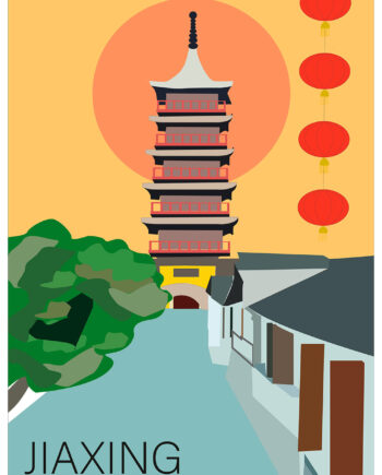 Jiaxing   City   Af   Justesen   Plakater