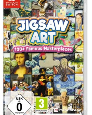 Jigsaw   Art :  100    Famous   Masterpieces    Code   In   Box     Nintendo   Switch    Nintendo   Switch   Spil   Geekd   Dk