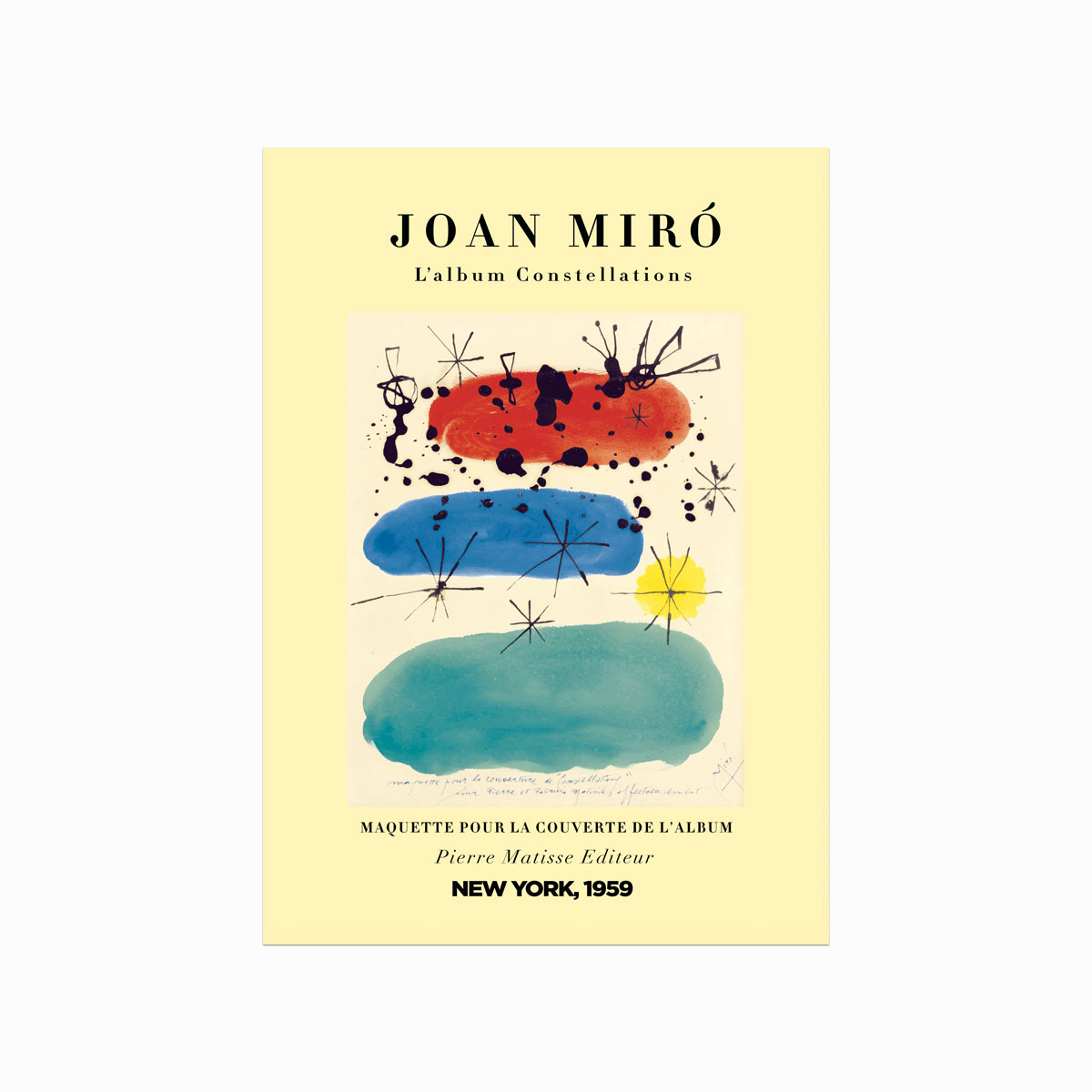 Joan Miró L Album Constellations