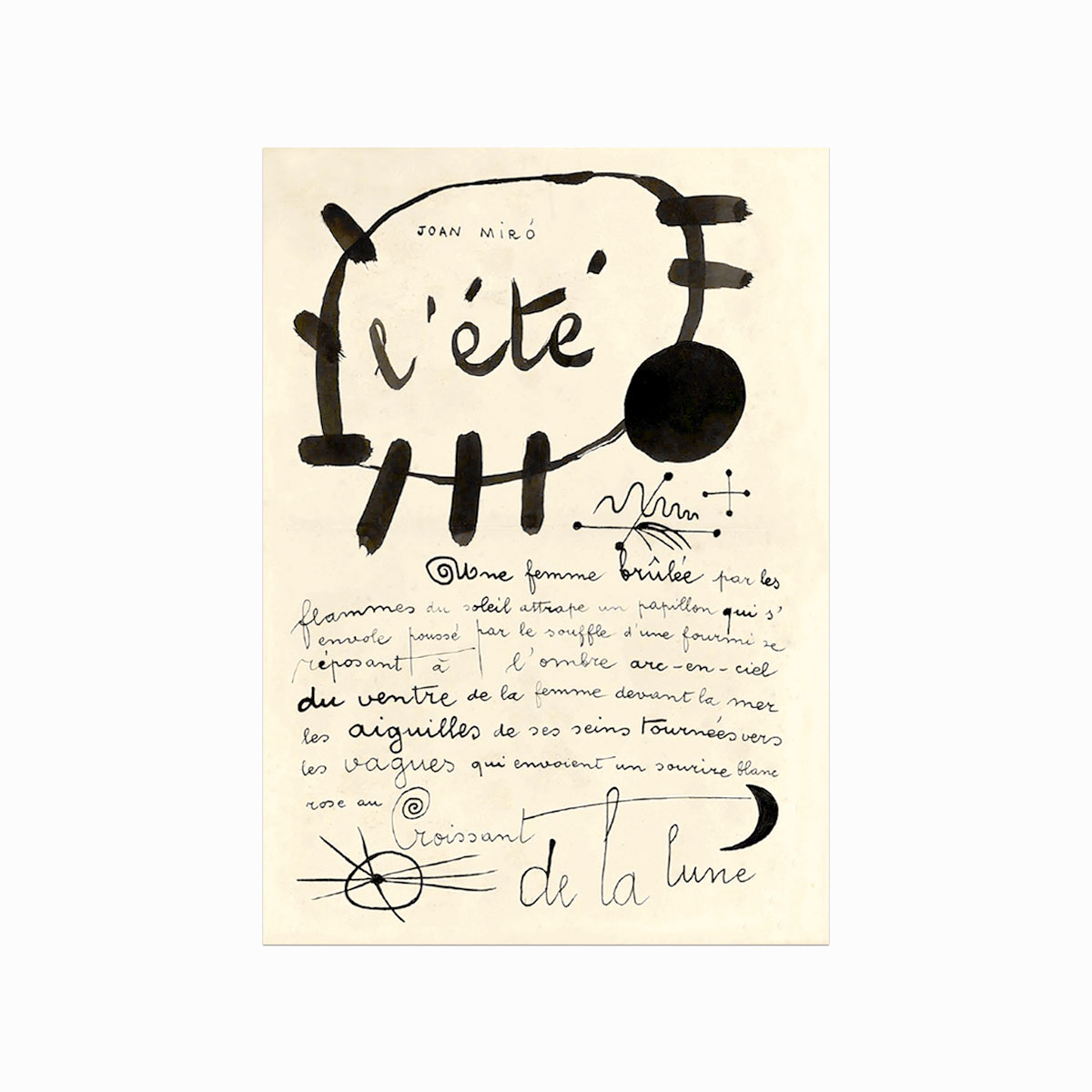 Joan Miró L été
