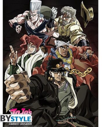 Jojo   S   Bizarre   Adventure    Quot   Stardust   Crusaders   Quot    Poster   Plakat   52x38cm