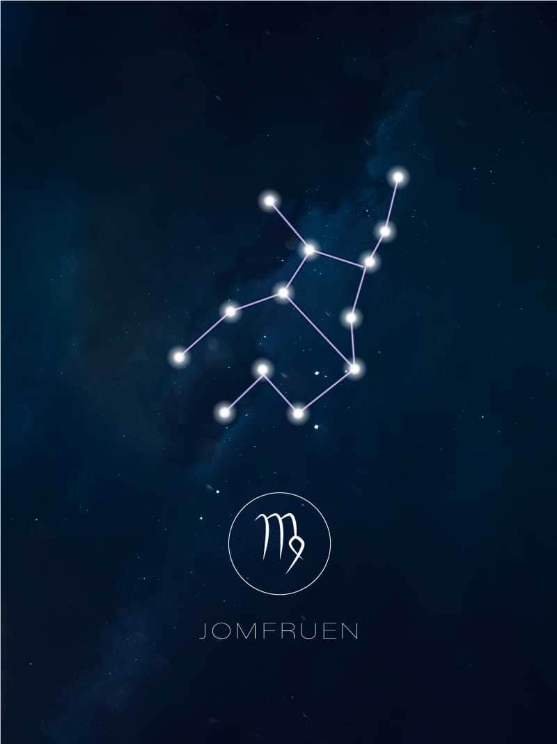 Jomfruen   Stjernetegn   Plakat