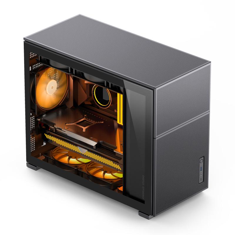 Jonsbo   D31   Mesh   Matx   Case    Tempered   Glass   Sort