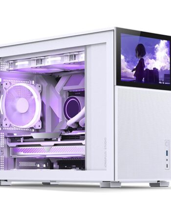 Jonsbo   D31   Mesh   Screen   Matx   Case    Tempered   Glass   Hvid