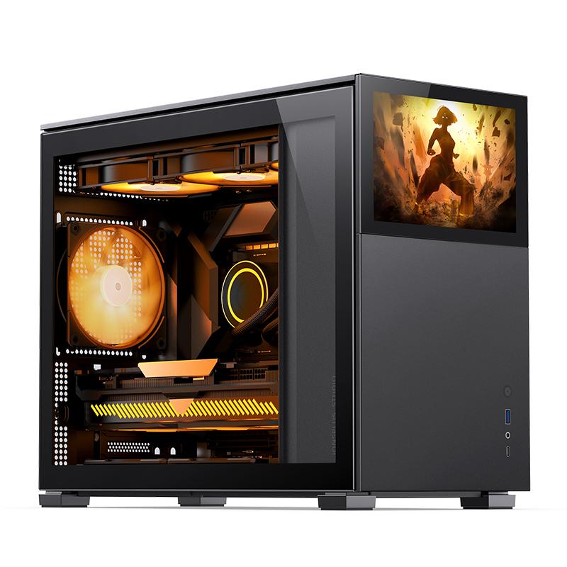 Jonsbo   D31   Screen   Matx   Case    Tempered   Glass   Sort