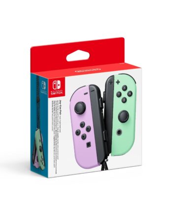 Joy   Con   Pair   Pastel   Lilla   Pastel   Grøn   Konsol   Geekd   Dk