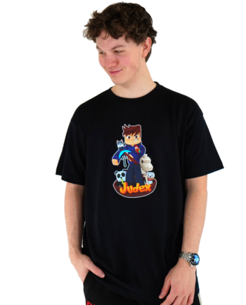 Judex   Dyrenes   Konge   Tee   Sort   T - Shirt   Geekd   Dk