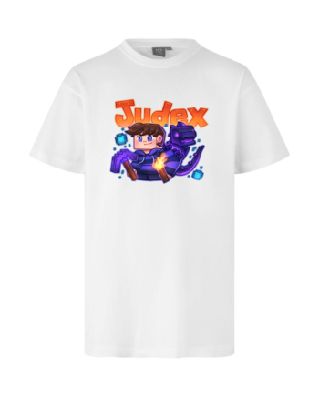 Judex   Ender - Dino   Tee   Hvid       -
