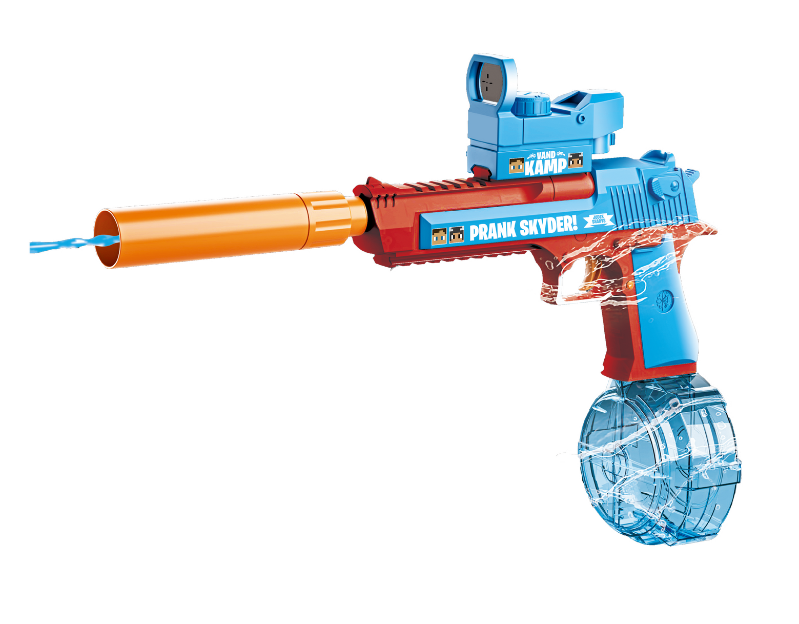 Judex   X   Shadys   Deagle   Vandpistol   Elektrisk   Legetøjsvåben   Geekd   Dk
