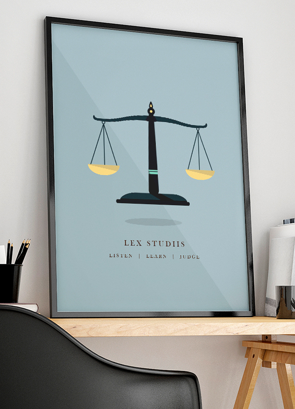 Jurastuderende - Plakat   21   X   29        A4    Kr    199  -