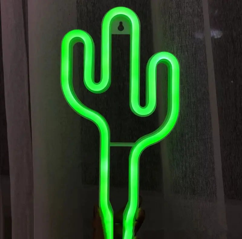 Kaktus   Neon   Led   Lampe
