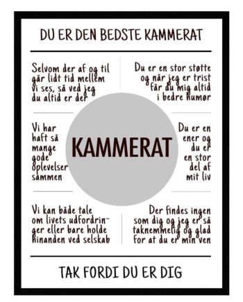 Kammerat   Plakat