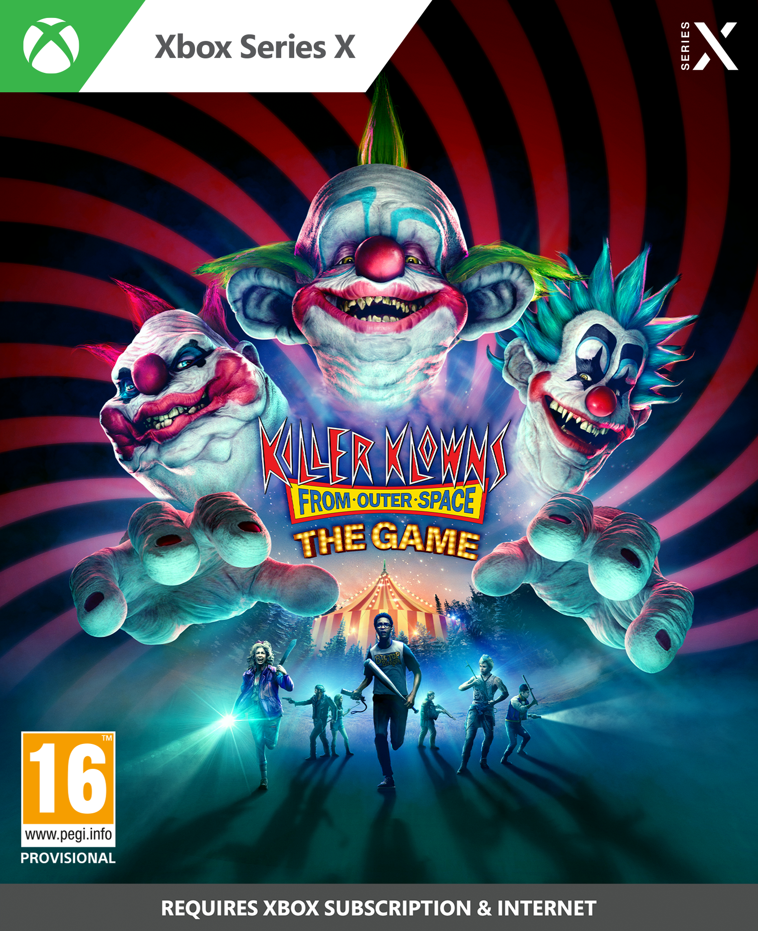 Killer   Klowns   From   Outer   Space :  The   Game   Xbox   Spil   Geekd   Dk