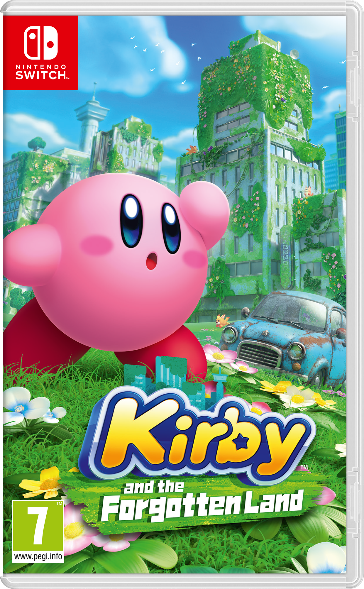 Kirby   And   The   Forgotten   Land   Platformeventyr   Nintendo   Switch   Nintendo   Switch   Spil   Geekd   Dk