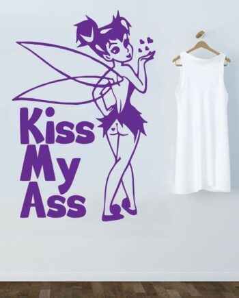 Kiss   My   Ass   Wallsticker