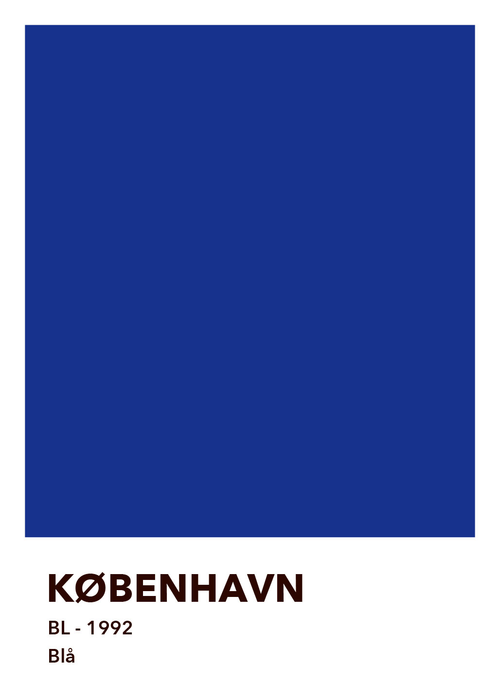 København   Blå   Af   Olé   Olé
