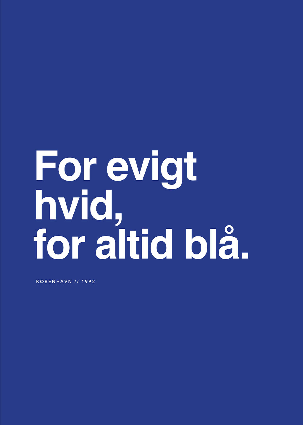 København   For   Evigt   Hvid   Af   Olé   Olé