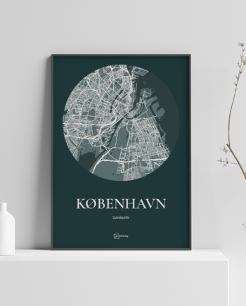 København Plakaten Skovgrøn