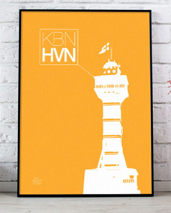 København - Plakat   Med   Zoo - Tårnet   21   X   29        A4    Kr    199  -