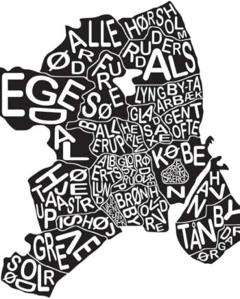 Københavns   Kommuner   Wallsticker