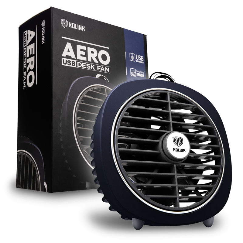 Kolink   Aero   Usb - Fan   Midnight   Blue   Blæser   Geekd   Dk
