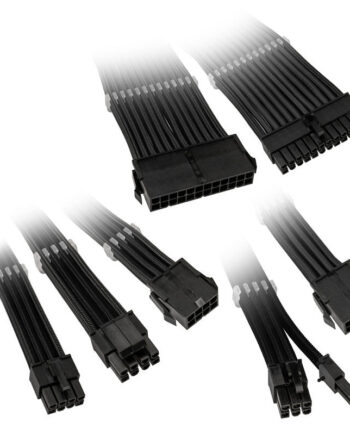 Kolink   Core   Adept   Braided   Cable   Extension   Kit   Black