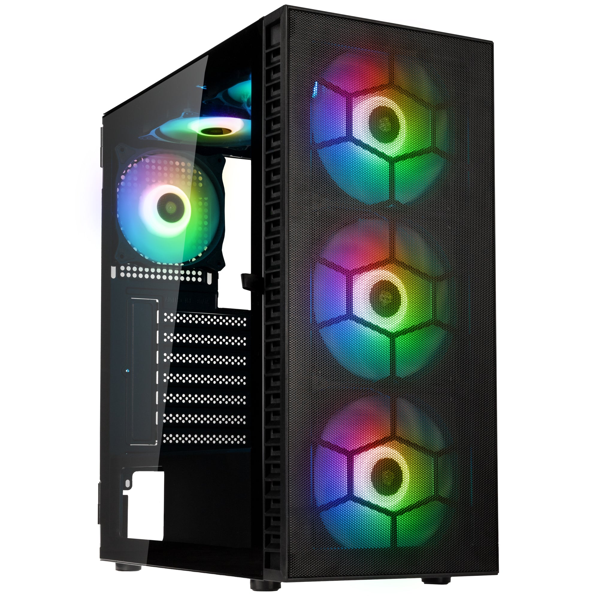 Kolink   Observatory   Hf   Mesh   Argb   Midi   Tower   Case   Black   Kabinet   Geekd   Dk