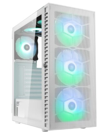 Kolink   Observatory   Hf   Mesh   Argb   Midi   Tower   Case   White