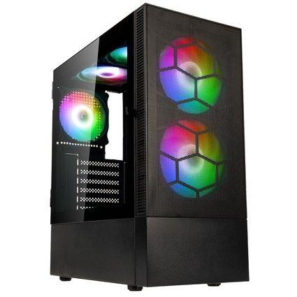 Kolink   Observatory   Mx   Mesh   Argb   Midi   Tower   Case   Sort