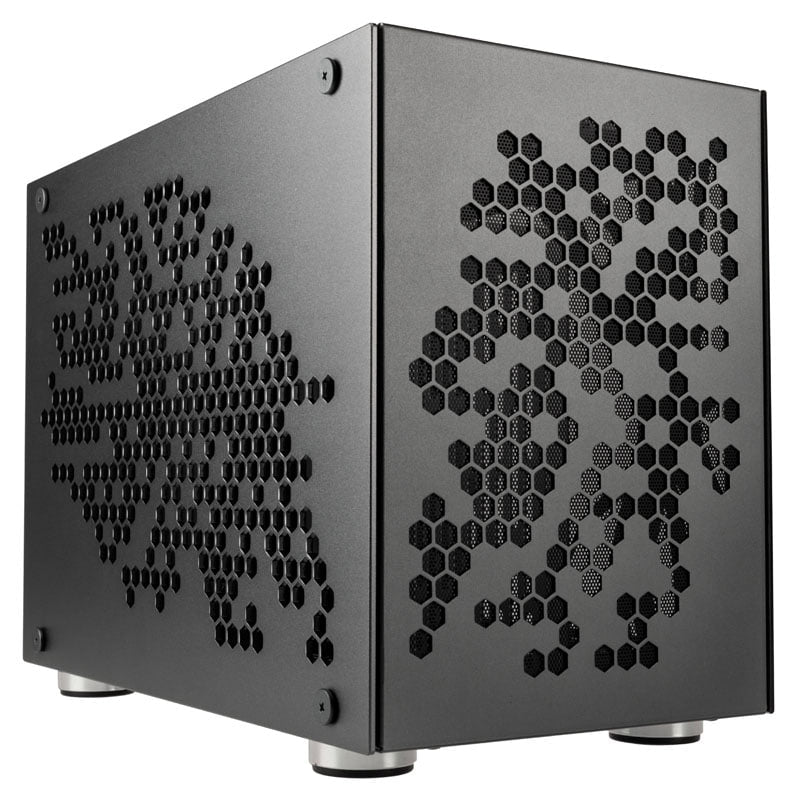 Kolink   Rocket   Heavy   Vented   Edition   Aluminium   Mini - Itx   Case - Gunmetal   Grey
